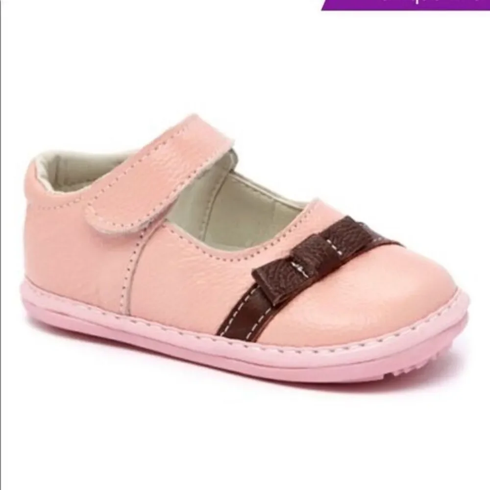 Chulis Baby Girls Shoes sz 4 Leather Mary Janes NEW # bag CT